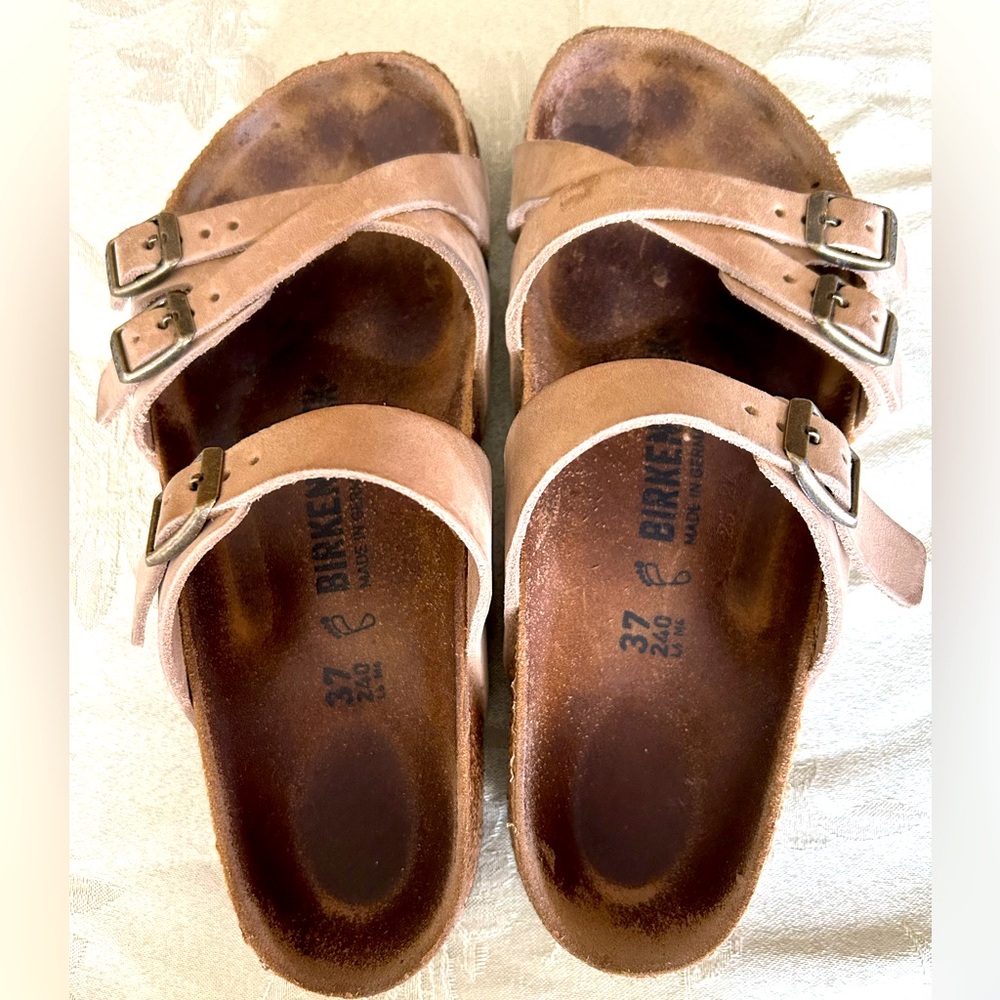 Birkenstock Tan Leather Sandals